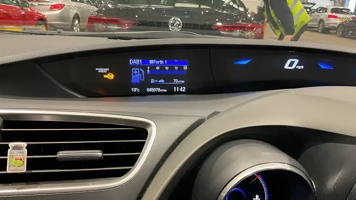 Used 2016 Honda Civic S Blue - Interior and Exterior details 9