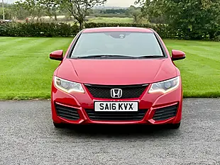 Used 2016 Honda Civic S Red - Interior and Exterior details 2