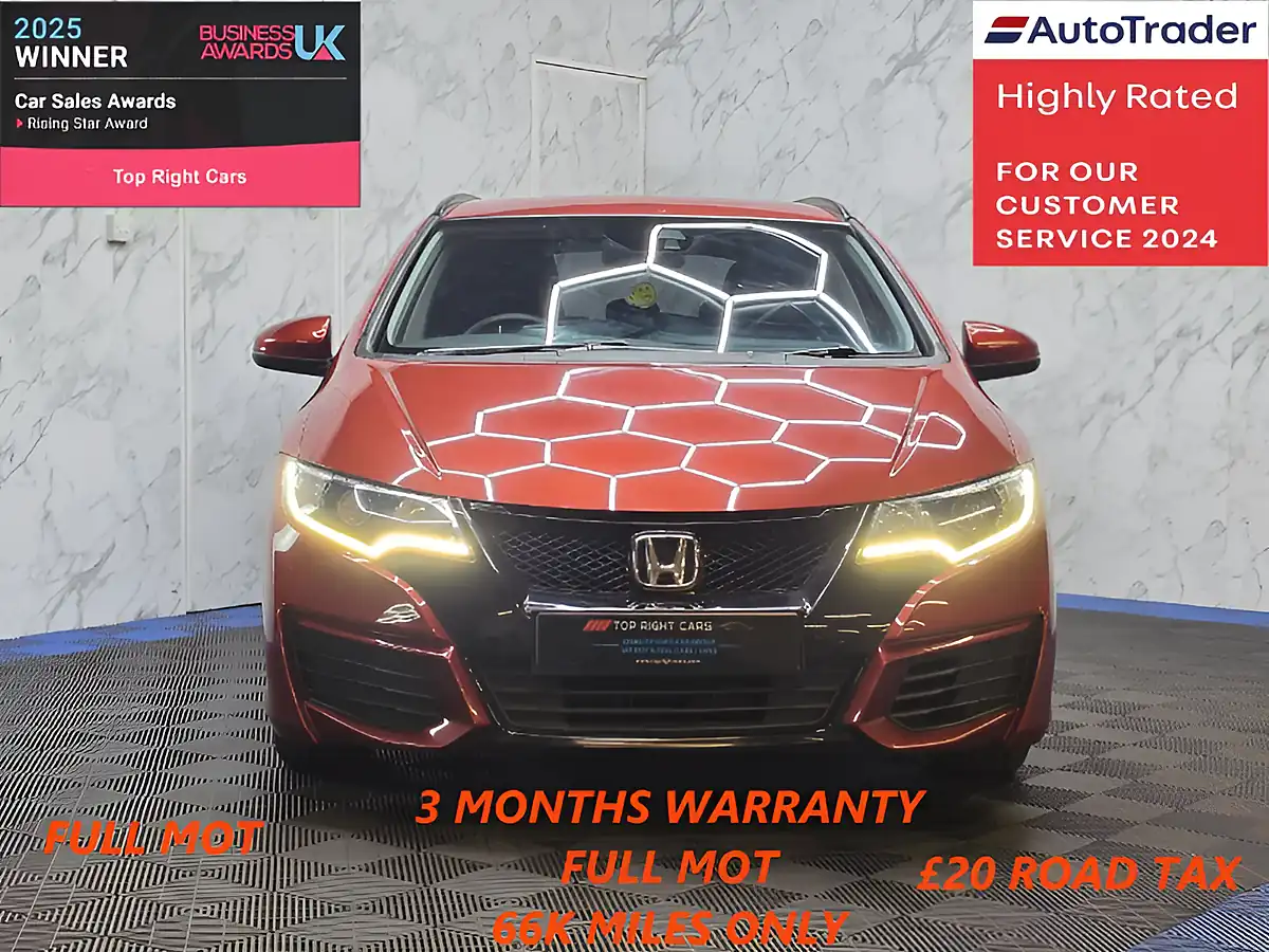 Used 2016 Honda Civic S Tourer Red - Interior and Exterior details 2