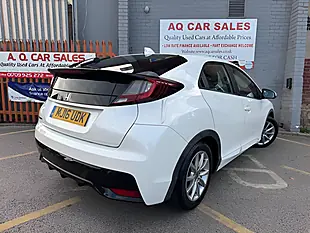 Used 2016 Honda Civic S White - Interior and Exterior details 7