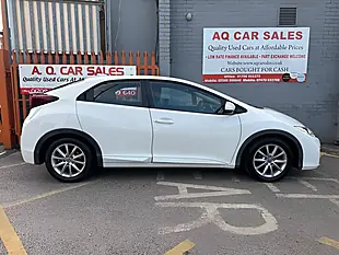 Used 2016 Honda Civic S White - Interior and Exterior details 8