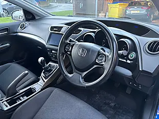 Used 2016 Honda Civic Se Plus Blue - Interior and Exterior details 11