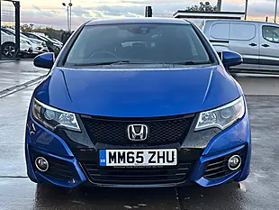 Used 2016 Honda Civic Se Plus Blue - Interior and Exterior details 4