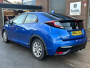 Used 2016 Honda Civic Se Plus Blue - Interior and Exterior details 7