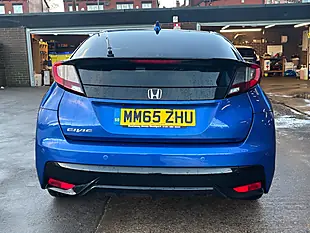 Used 2016 Honda Civic Se Plus Blue - Interior and Exterior details 8