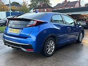 Used 2016 Honda Civic Se Plus Blue - Interior and Exterior details 9