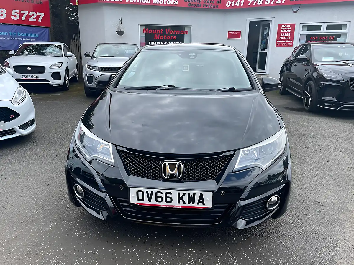 Used 2016 Honda Civic Se Plus (navi) Black - Interior and Exterior details 10