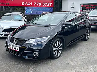 Used 2016 Honda Civic Se Plus (navi) Black - Interior and Exterior details 4
