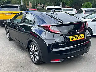 Used 2016 Honda Civic Se Plus (navi) Black - Interior and Exterior details 6