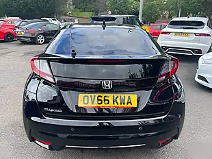 Used 2016 Honda Civic Se Plus (navi) Black - Interior and Exterior details 7