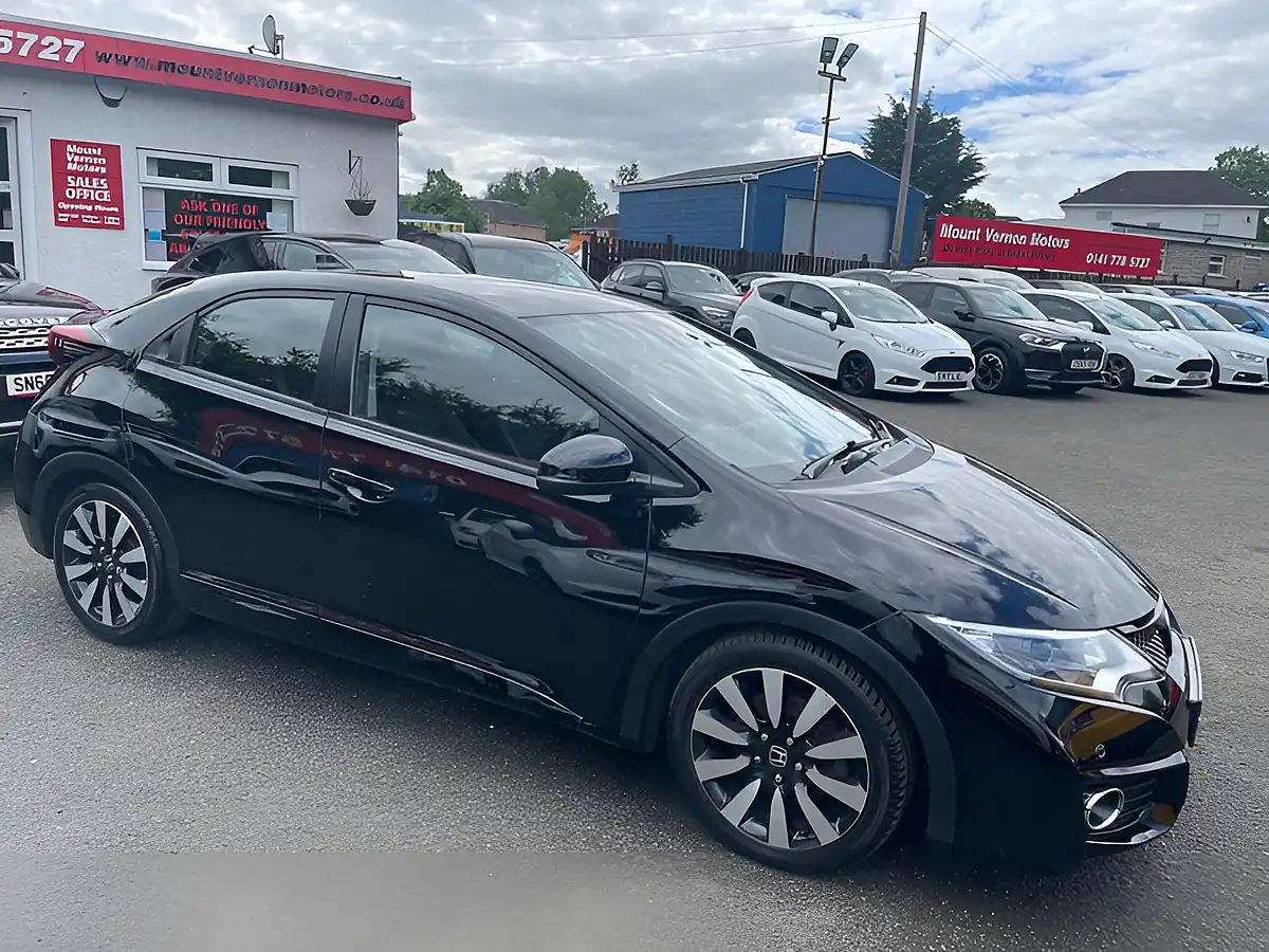 Used 2016 Honda Civic Se Plus (navi) Black - Interior and Exterior details 9