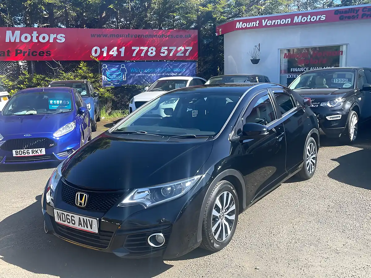 Used 2016 Honda Civic Se Plus (navi) Black - Interior and Exterior details 4