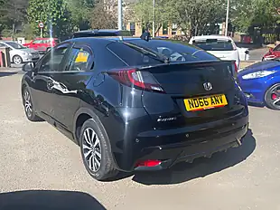 Used 2016 Honda Civic Se Plus (navi) Black - Interior and Exterior details 6