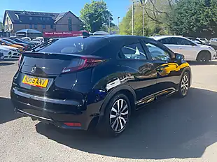 Used 2016 Honda Civic Se Plus (navi) Black - Interior and Exterior details 7
