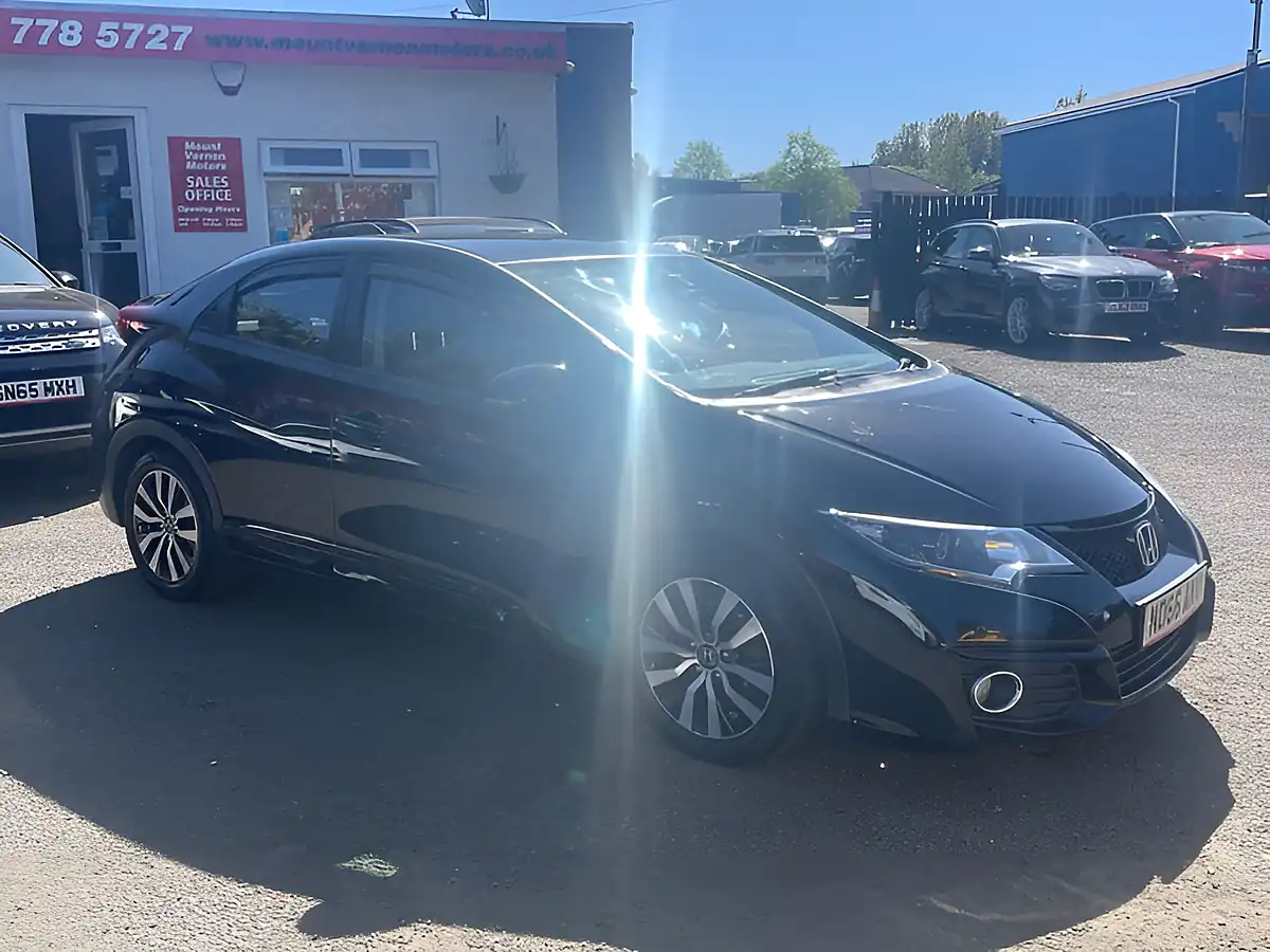 Used 2016 Honda Civic Se Plus (navi) Black - Interior and Exterior details 9
