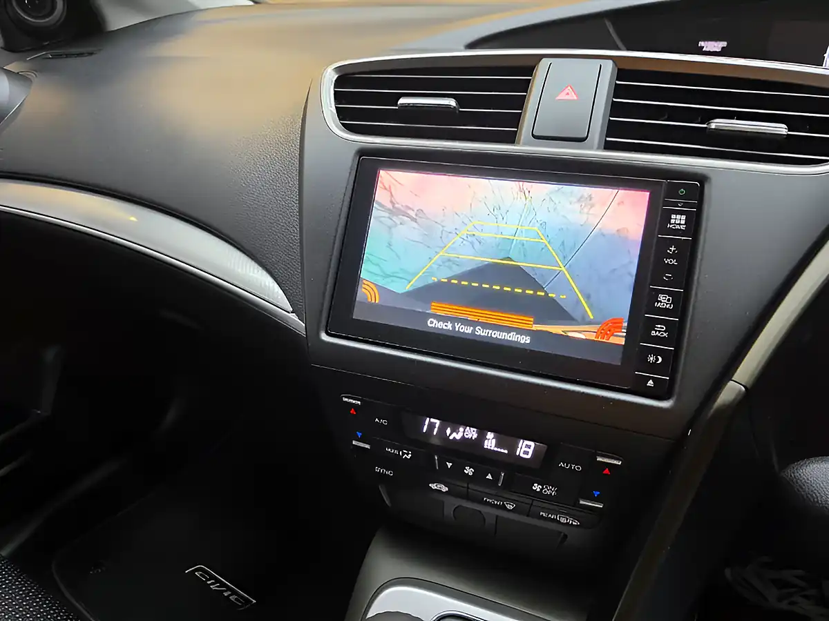 Used 2016 Honda Civic Se Plus (navi) Blue - Interior and Exterior details 13