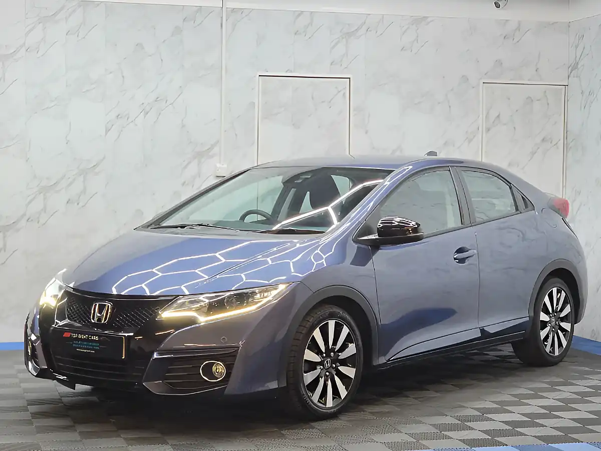 Used 2016 Honda Civic Se Plus (navi) Blue - Interior and Exterior details 3
