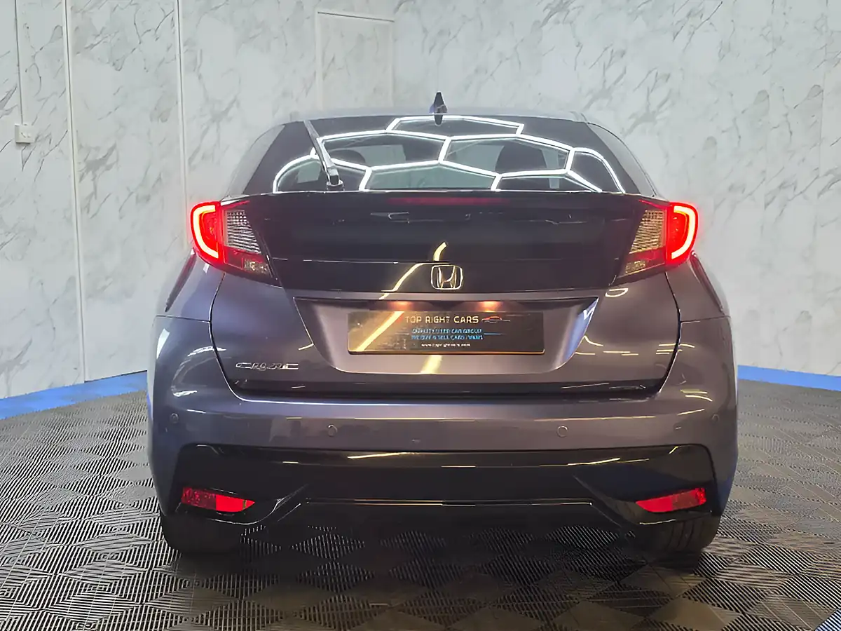 Used 2016 Honda Civic Se Plus (navi) Blue - Interior and Exterior details 4