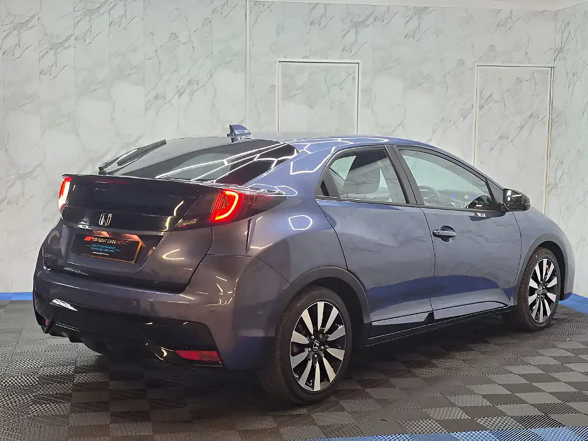 Used 2016 Honda Civic Se Plus (navi) Blue - Interior and Exterior details 7
