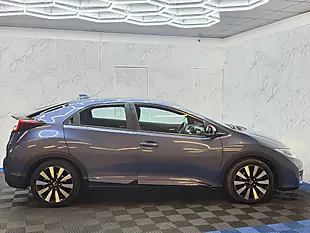 Used 2016 Honda Civic Se Plus (navi) Blue - Interior and Exterior details 8