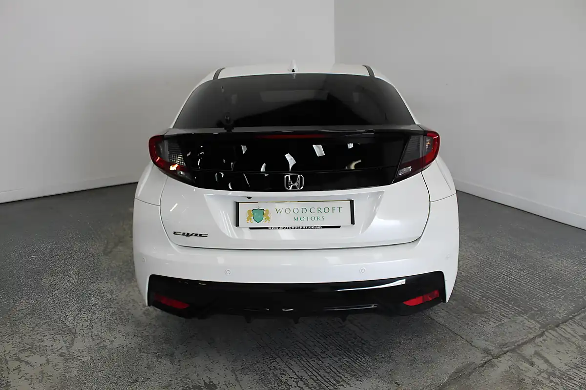 Used 2016 Honda Civic Se Plus (navi) White - Interior and Exterior details 10