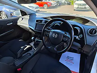 Used 2016 Honda Civic Se Plus White - Interior and Exterior details 8