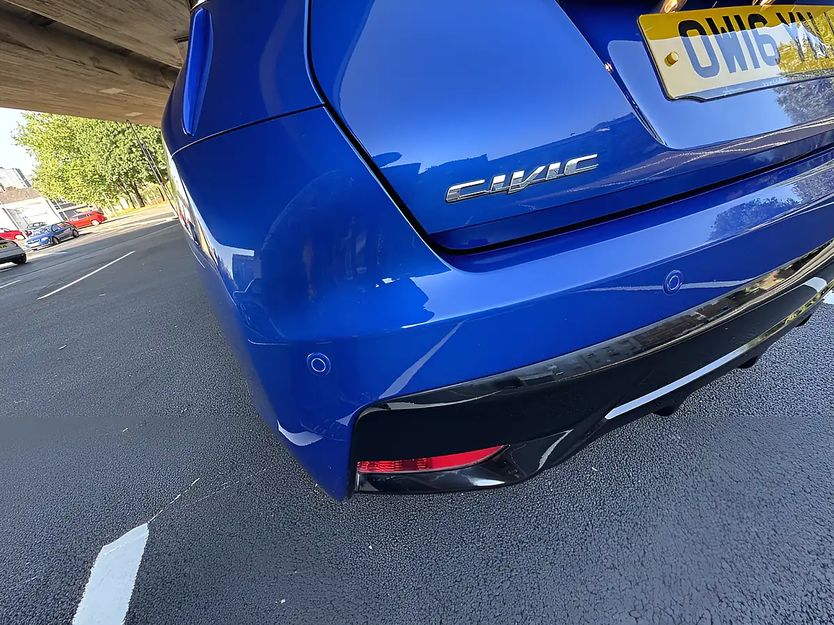 Used 2016 Honda Civic Sport Blue - Interior and Exterior details 16