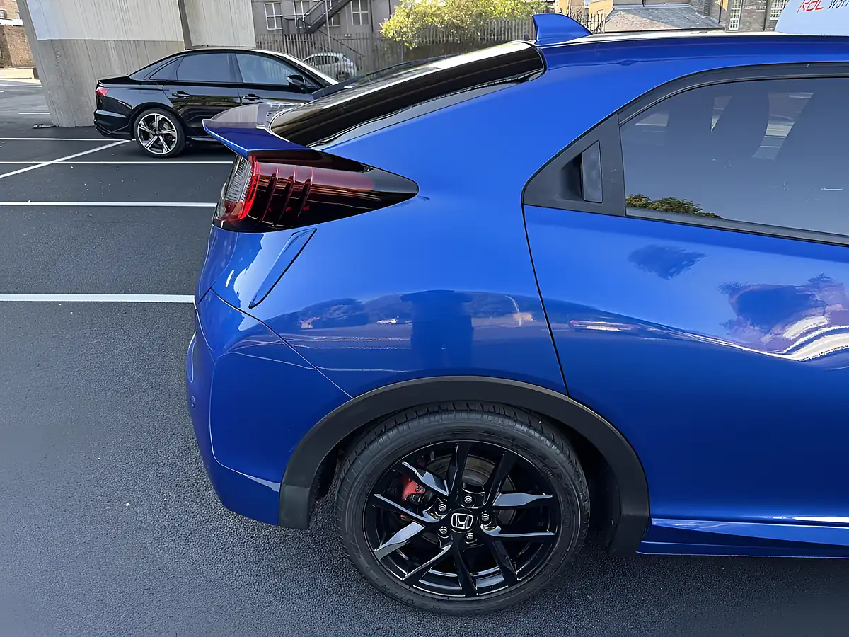 Used 2016 Honda Civic Sport Blue - Interior and Exterior details 17