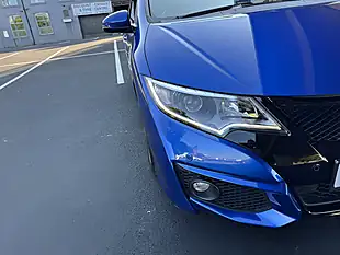 Used 2016 Honda Civic Sport Blue - Interior and Exterior details 5