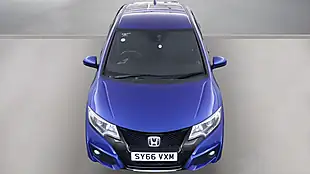 Used 2016 Honda Civic Sport Blue - Interior and Exterior details 7