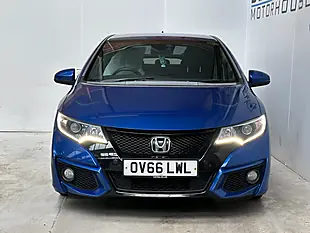 Used 2016 Honda Civic Sport Blue - Interior and Exterior details 2