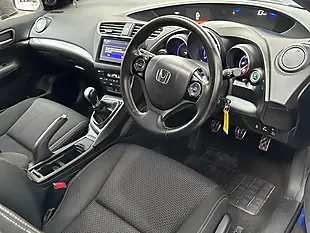 Used 2016 Honda Civic Sport Blue - Interior and Exterior details 4