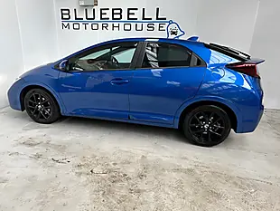 Used 2016 Honda Civic Sport Blue - Interior and Exterior details 7