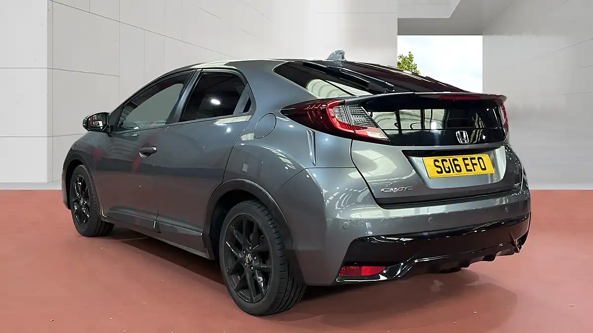 Used 2016 Honda Civic Sport Silver - Interior and Exterior details 3