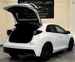 Used 2016 Honda Civic Sport White - Interior and Exterior details 4