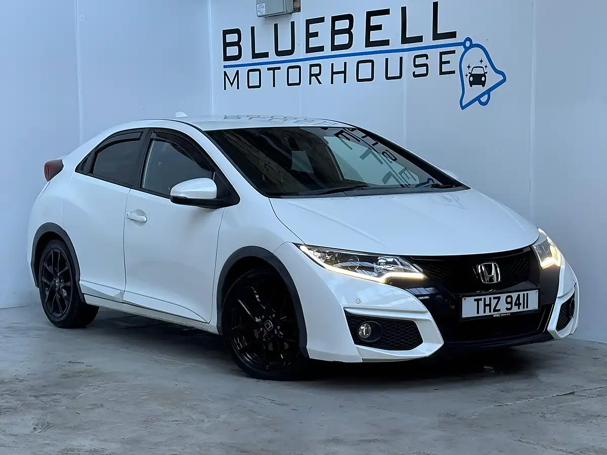 Used 2016 Honda Civic Sport White Orchid - Front View