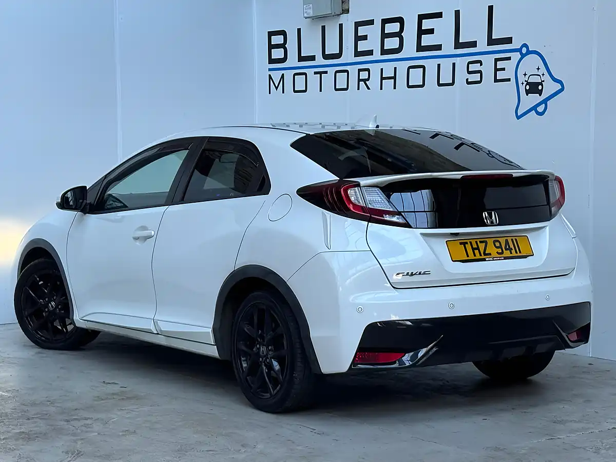 Used 2016 Honda Civic Sport White Orchid - Interior and Exterior details 4