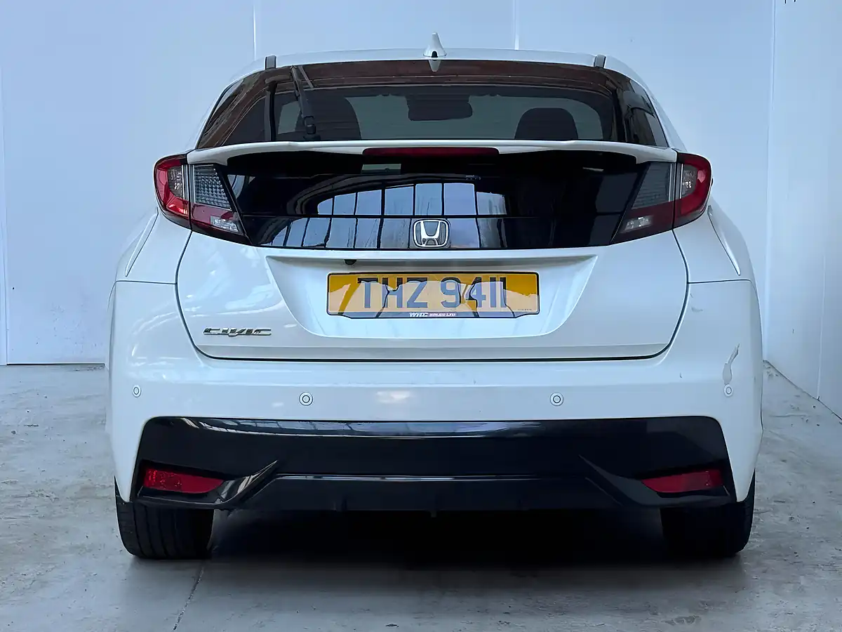 Used 2016 Honda Civic Sport White Orchid - Interior and Exterior details 5