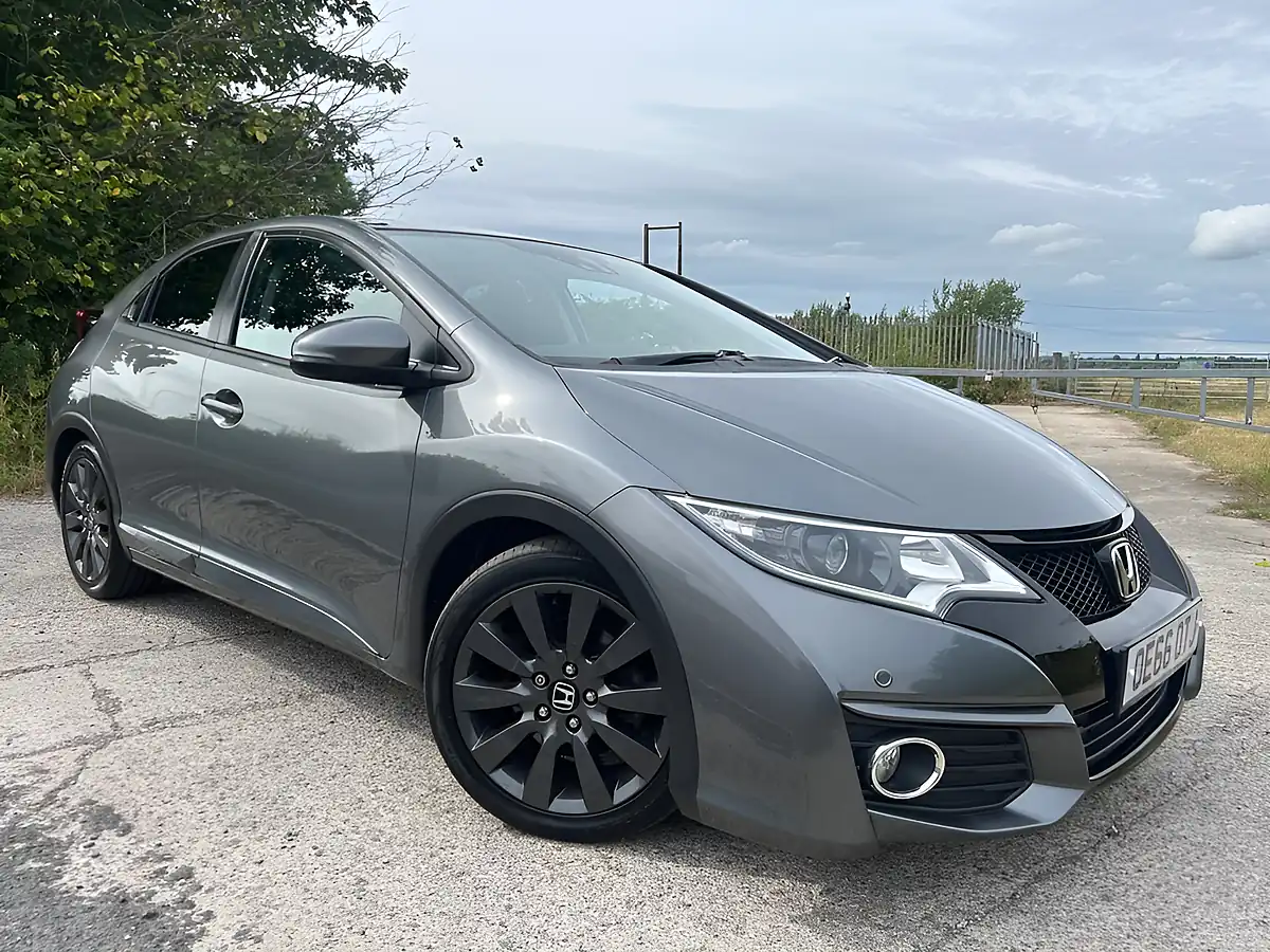 Used 2016 Honda Civic Sr Grey - Front View