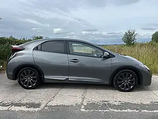 Used 2016 Honda Civic Sr Grey - Interior and Exterior details 2