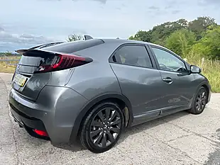 Used 2016 Honda Civic Sr Grey - Interior and Exterior details 3