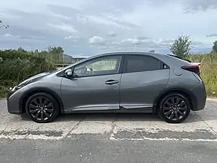 Used 2016 Honda Civic Sr Grey - Interior and Exterior details 5