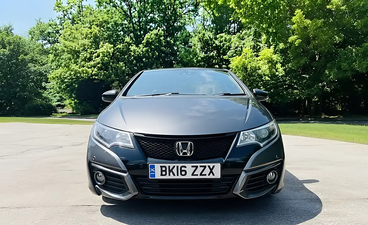 Used 2016 Honda Civic Sr Grey - Front View