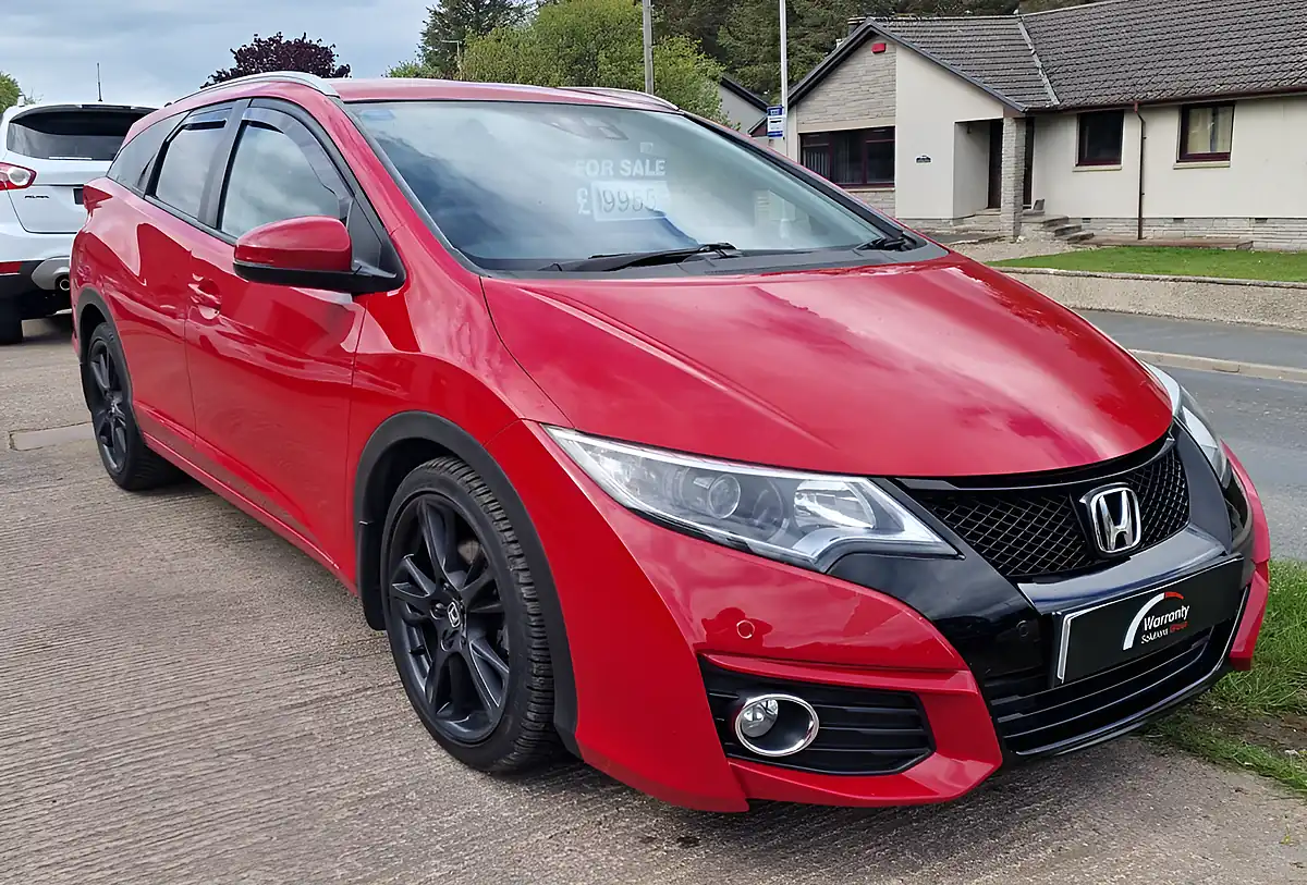 Used 2016 Honda Civic Sr Red - Front View
