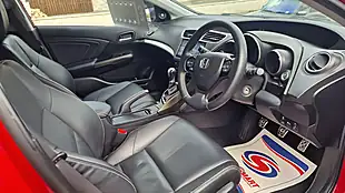 Used 2016 Honda Civic Sr Red - Interior and Exterior details 4