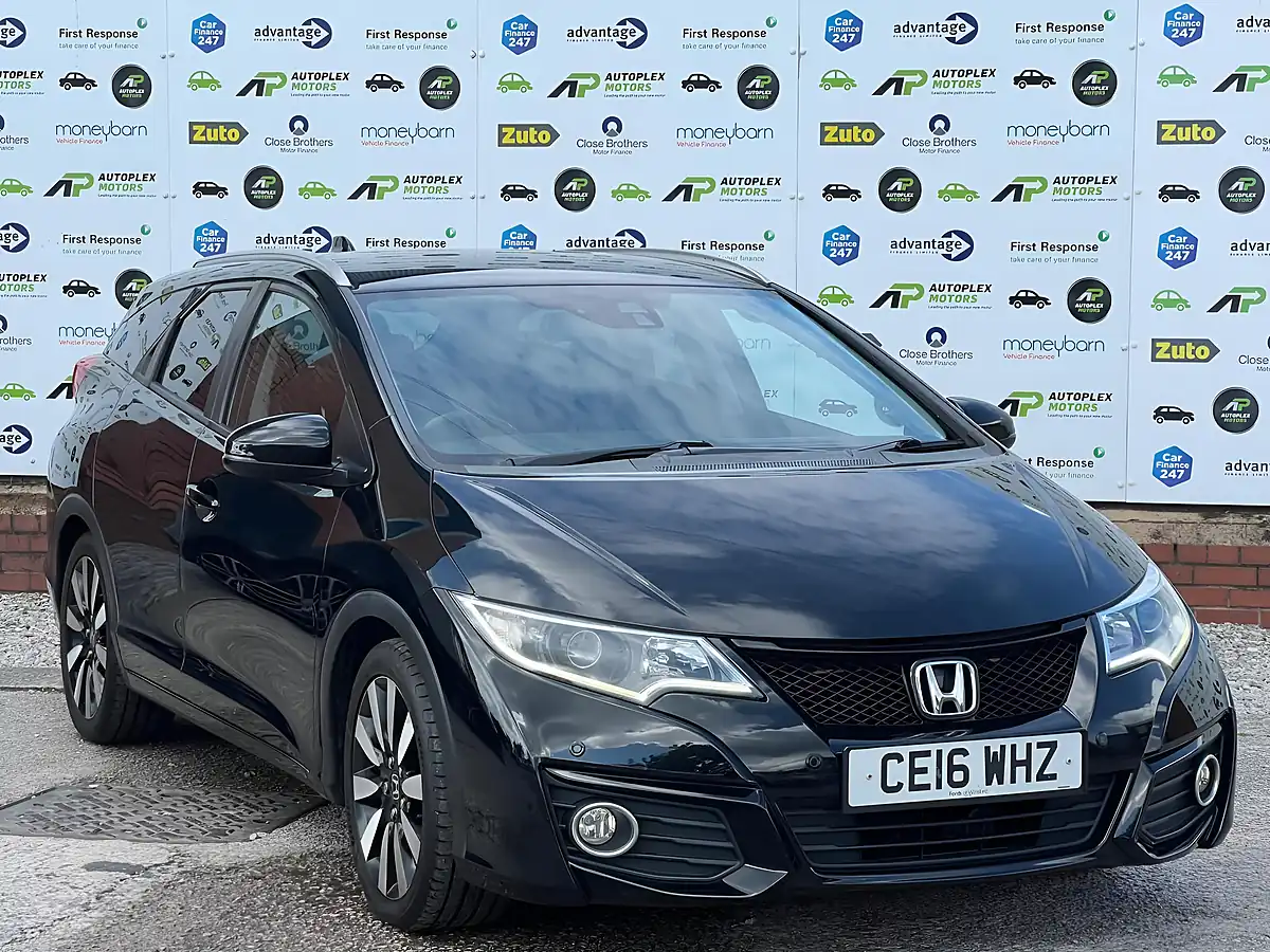 Used 2016 Honda Civic Sr Tourer Black - Interior and Exterior details 5