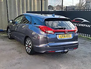 Used 2016 Honda Civic Sr Tourer Blue - Interior and Exterior details 6