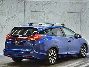 Used 2016 Honda Civic Sr Tourer Blue - Interior and Exterior details 9