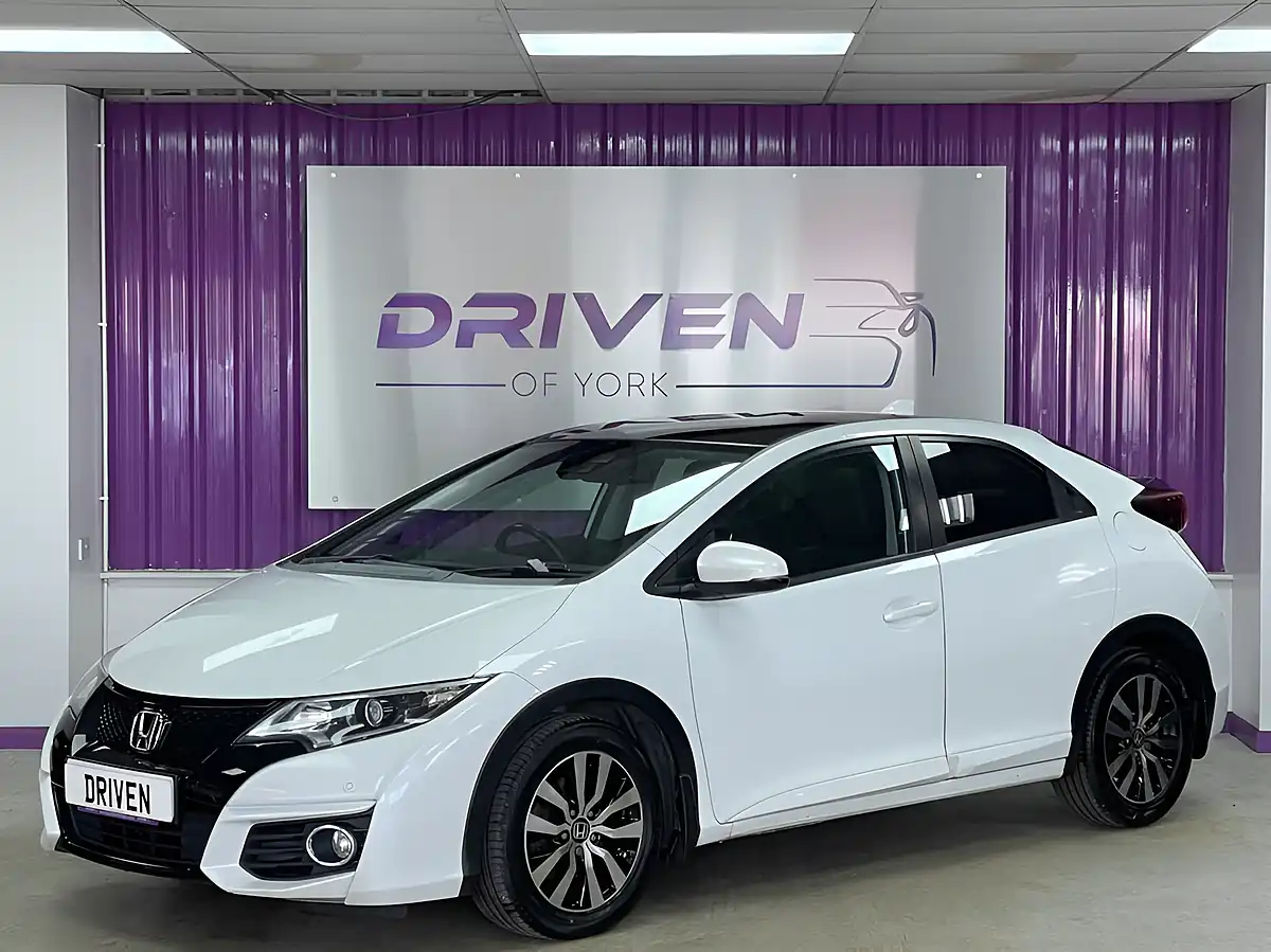 Used 2016 Honda Civic Sr White Orchid - Front View