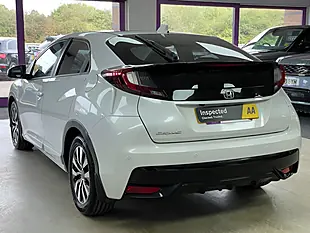 Used 2016 Honda Civic Sr White Orchid - Interior and Exterior details 7